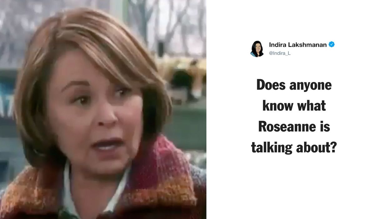 Roseanne Barr Tweets Confusing Claim About Trump Freeing Trafficked Children