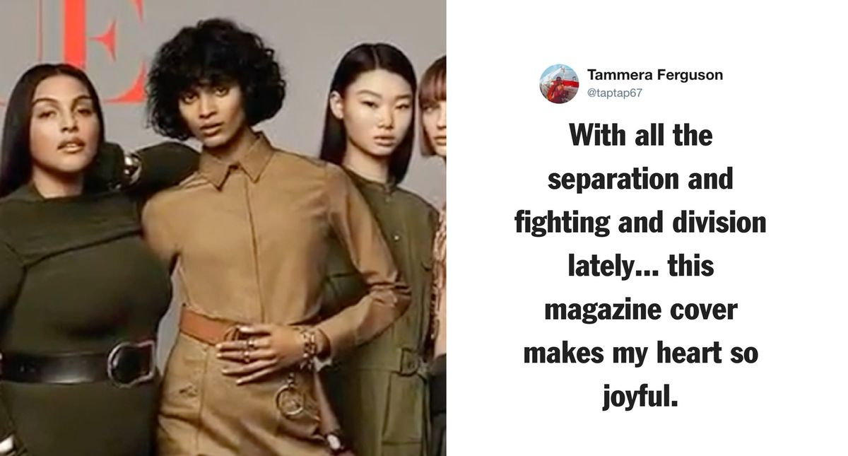 New British Vogue Magazine Cover Is Lauded for Embracing Diversity