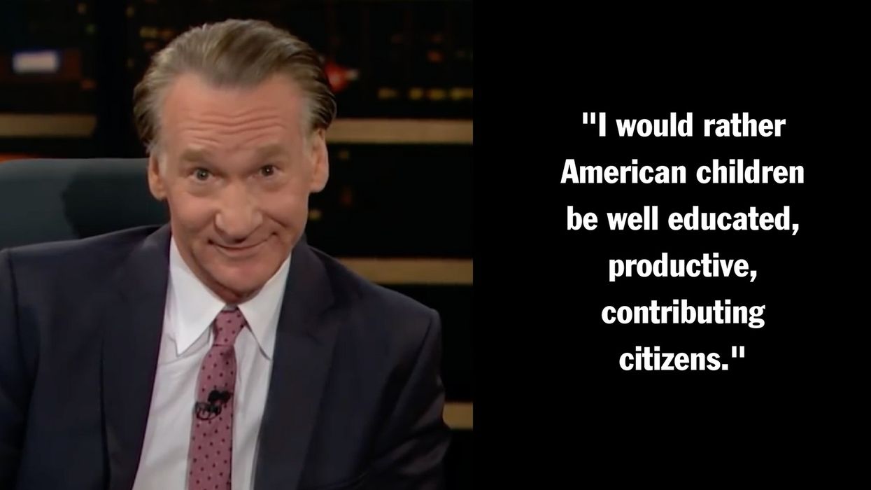 Bill Maher Defends Teachers While Clobbering Eric & Donald Trump Jr.