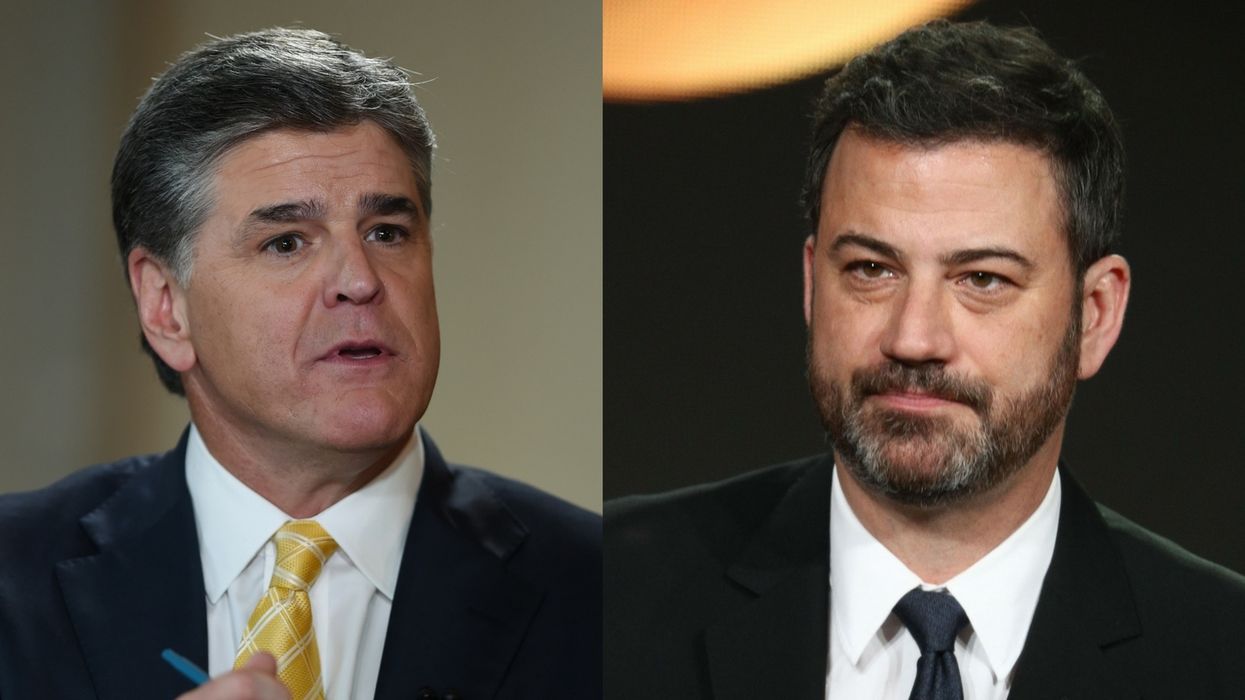 Jimmy Kimmel and Sean Hannity Feud on Twitter Over Melania Trump Impression