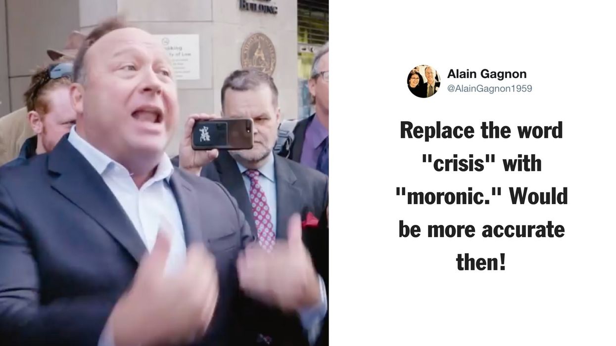 Jordan Klepper’s 'The Opposition' Accuses 'InfoWars' Host Alex Jones of Being a 'Crisis Actor'