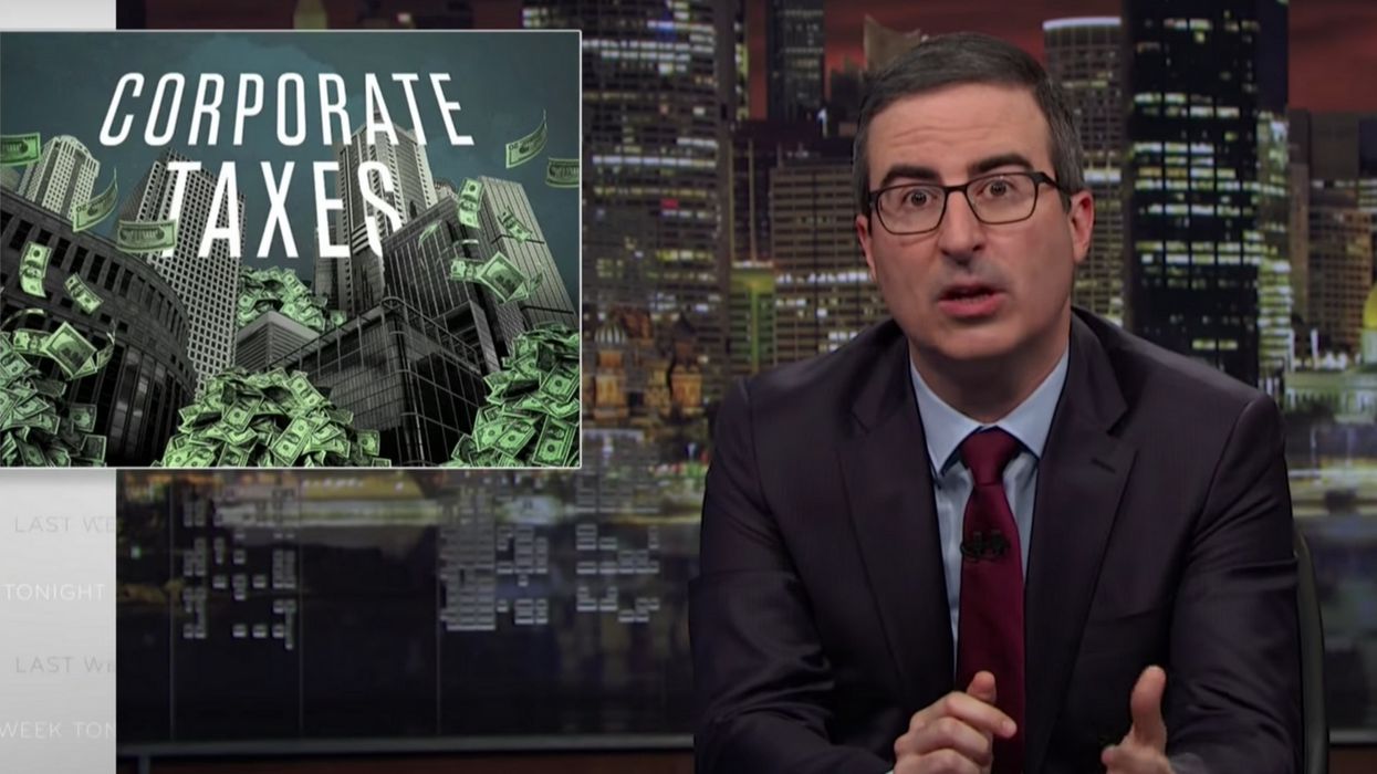 John Oliver Breaks Down Corporate Taxes in Honor of Tax Day