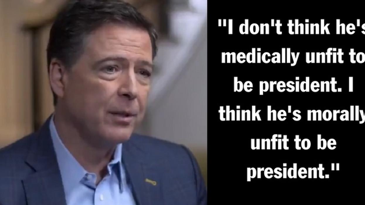 James Comey Unloads on President Trump in ABC Interview: 'That Person's Not Fit to Be President of the United States'