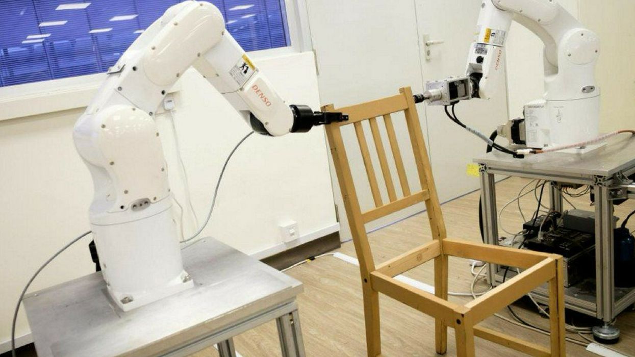 Singapore Researchers Create Robot That Can Assemble IKEA Furniture