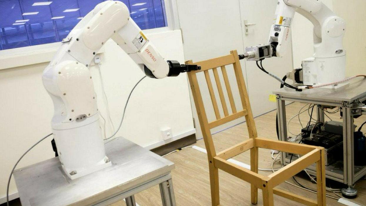 Singapore Researchers Create Robot That Can Assemble IKEA Furniture