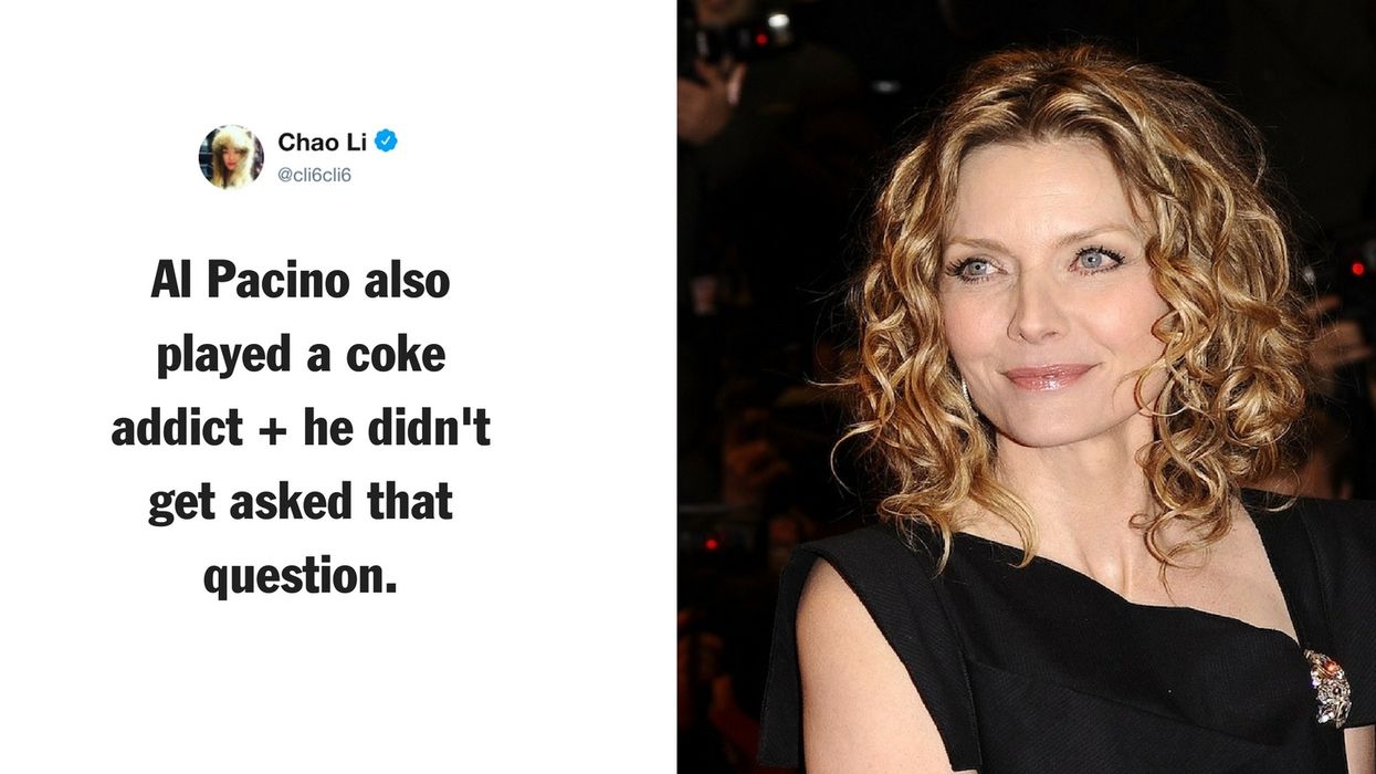 'Scarface' Reunion Moderator Jesse Kornbluth Asks Michelle Pfeiffer About Her Weight During Filming