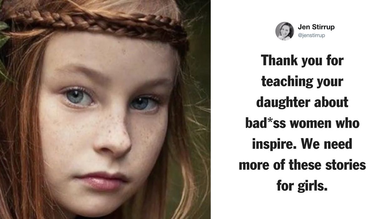 Girl Defies Gender Norms At School's Medieval Feast Thanks To Her Historian Dad