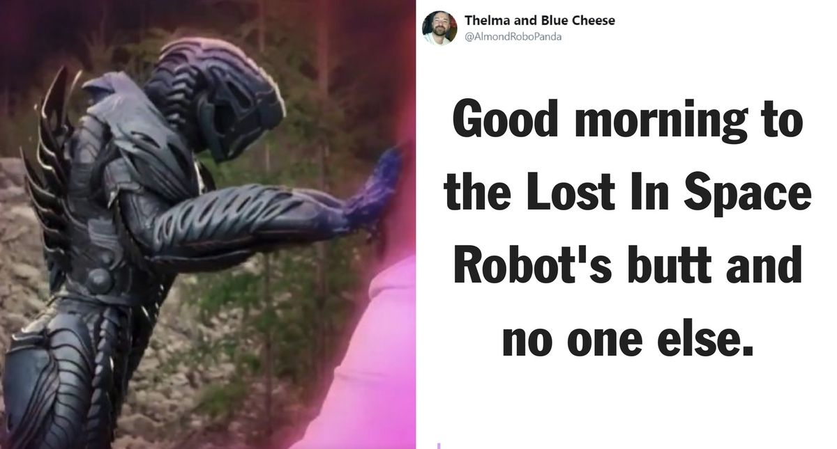 People Are Legit Thirsty For The 'Lost In Space' Robot, And We Get It
