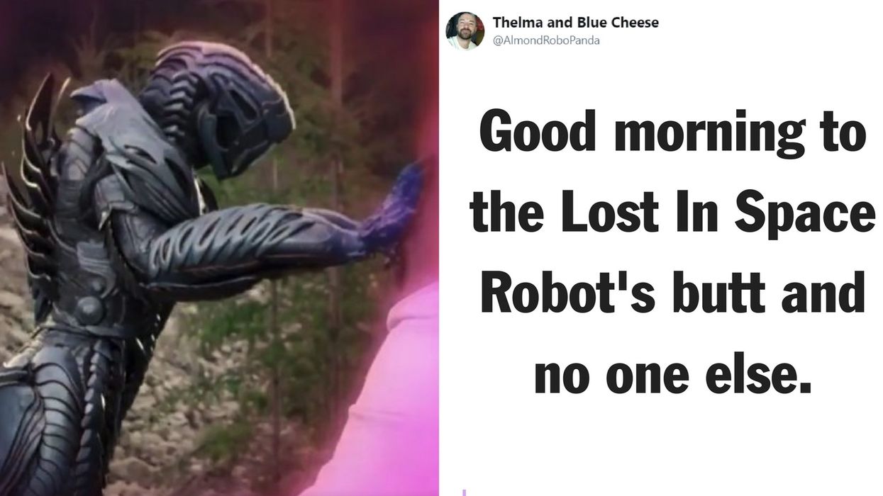 People Are Legit Thirsty For The 'Lost In Space' Robot, And We Get It