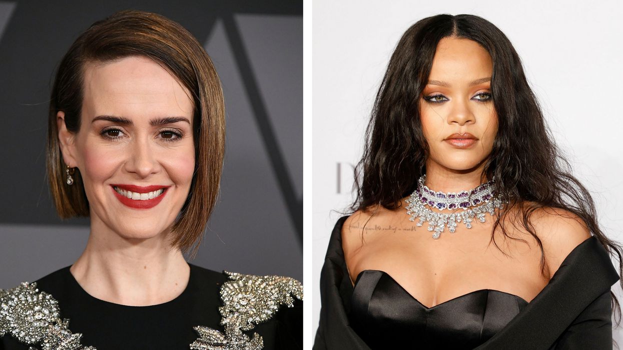 Sarah Paulson Admits She Was 'Deeply Nerdy' Around Rihanna During 'Oceans 8' Filming—& We Get It