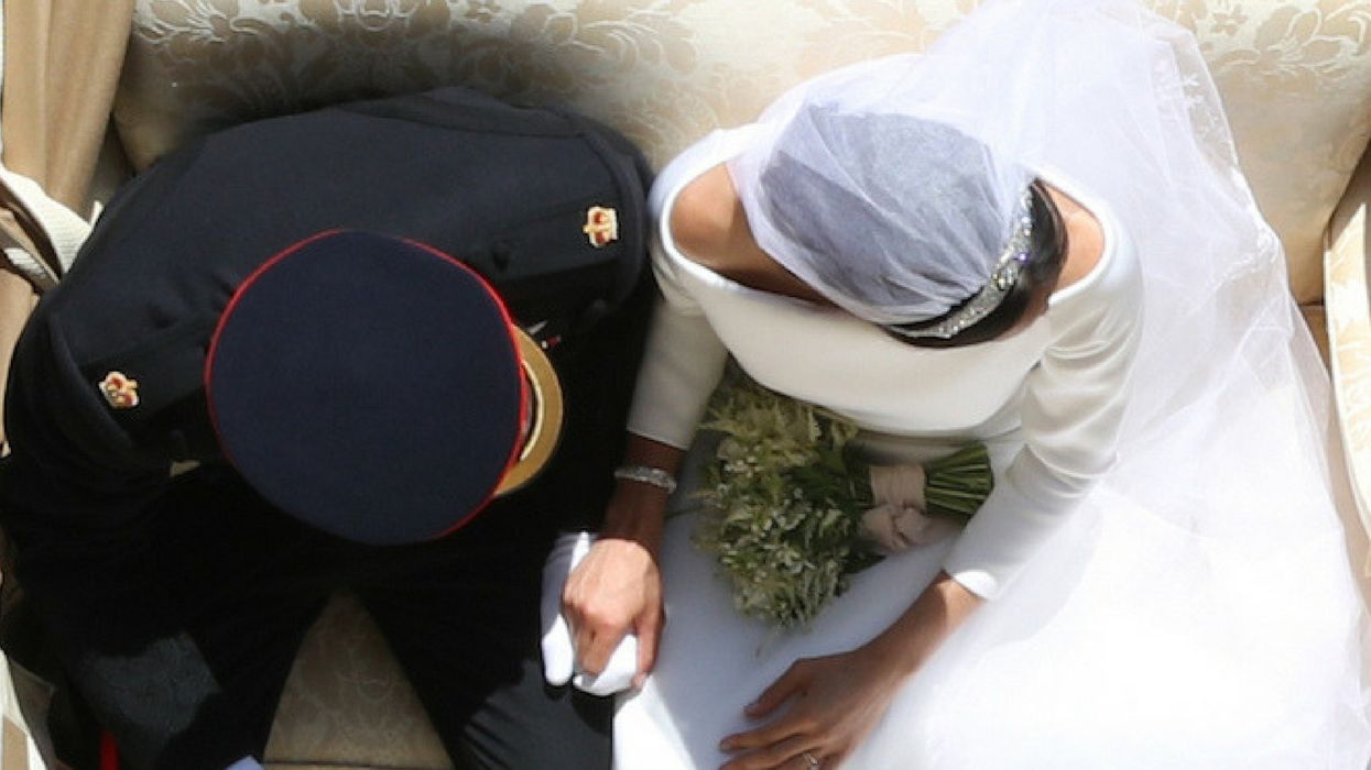 The Photographer Behind This Exquisite Aerial Shot Of Harry And Meghan Explains How He Got It