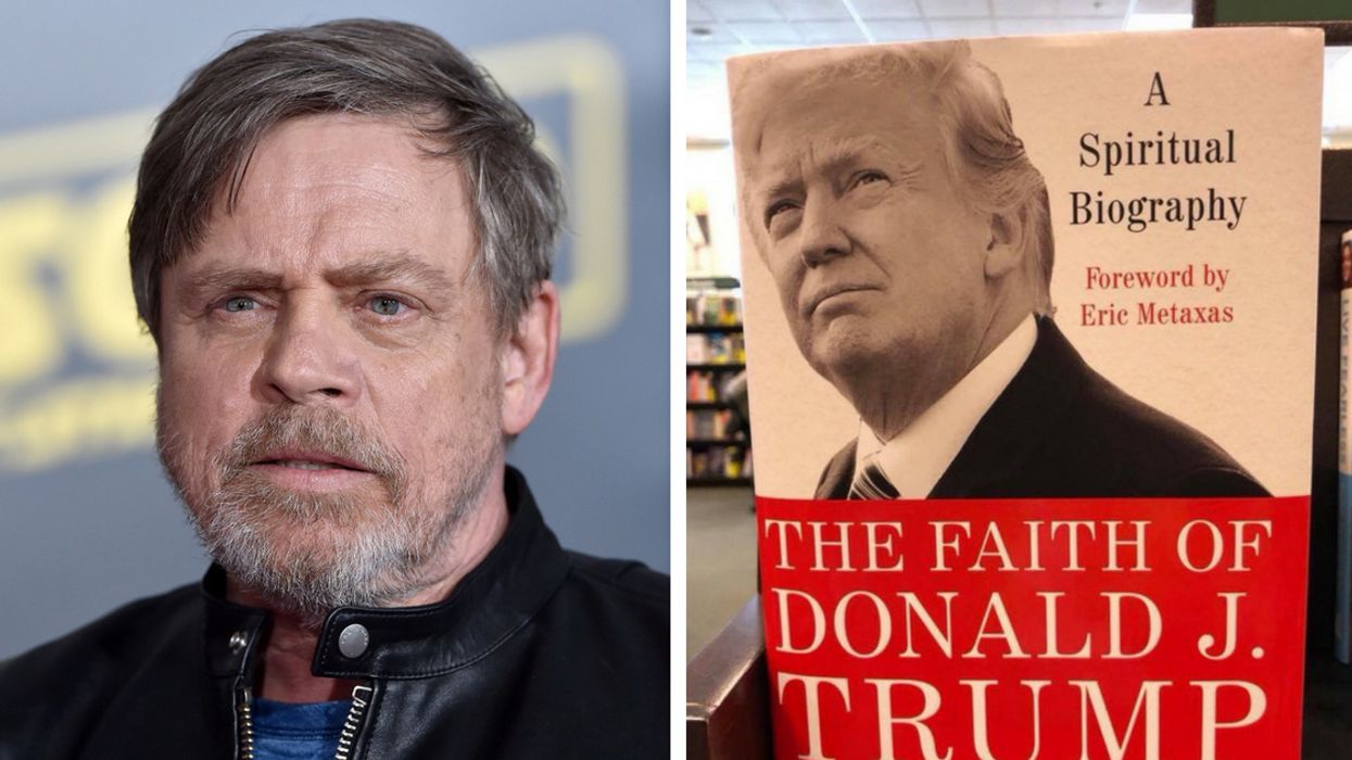 Mark Hamill Just Roasted Trump's New 'Spiritual Biography' With Some Other 'Recommended Titles' 😂