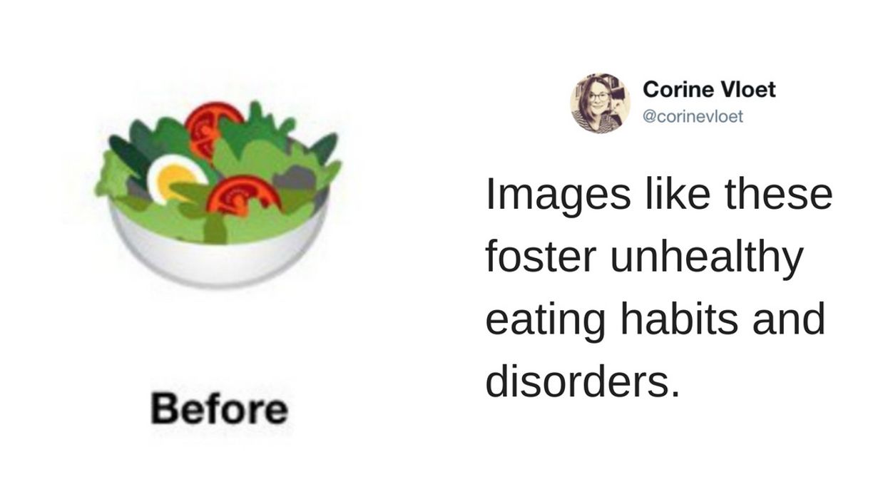 Google Just Changed The Salad Emoji To Be Vegan-Friendly—But Not Everyone Is Happy