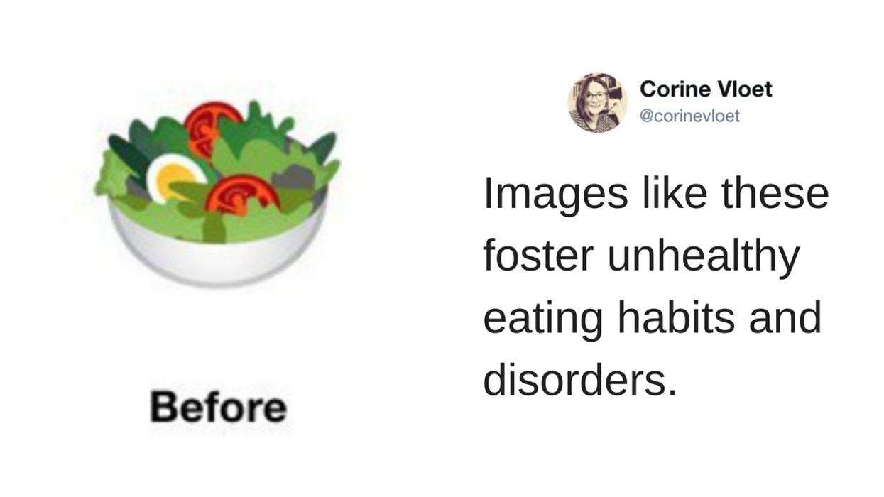 Google Just Changed The Salad Emoji To Be Vegan-Friendly—But Not Everyone Is Happy
