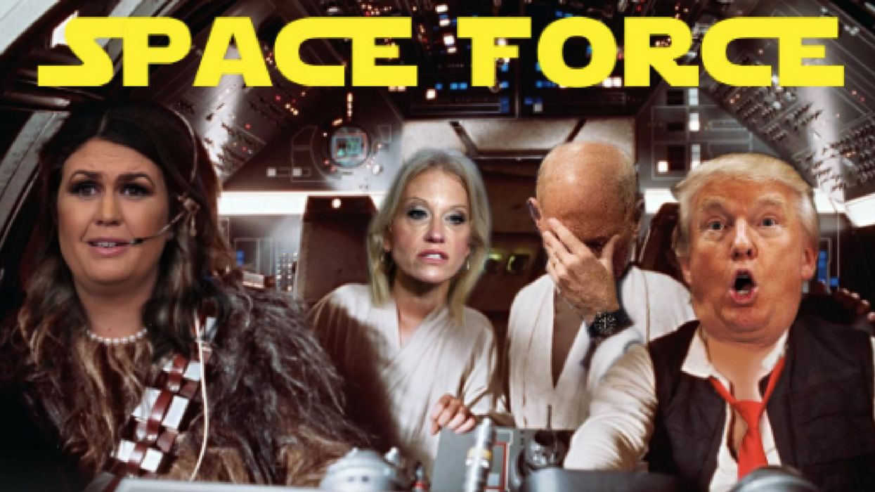 Trump's Desire To Build A 'Space Force' Was Met Was Some Out-Of-This-World Jokes đ