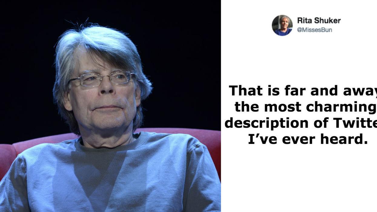 Stephen King Just Brilliantly Described Twitter In One Succinct Tweet—And We'd Have To Agree