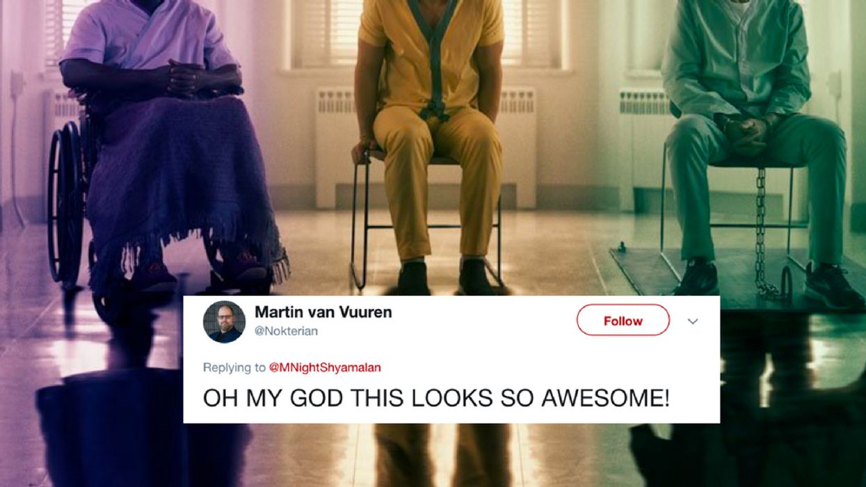 The Poster For M. Night Shyamalan's 'Glass' Has 'Unbreakable' Fans Very Excited