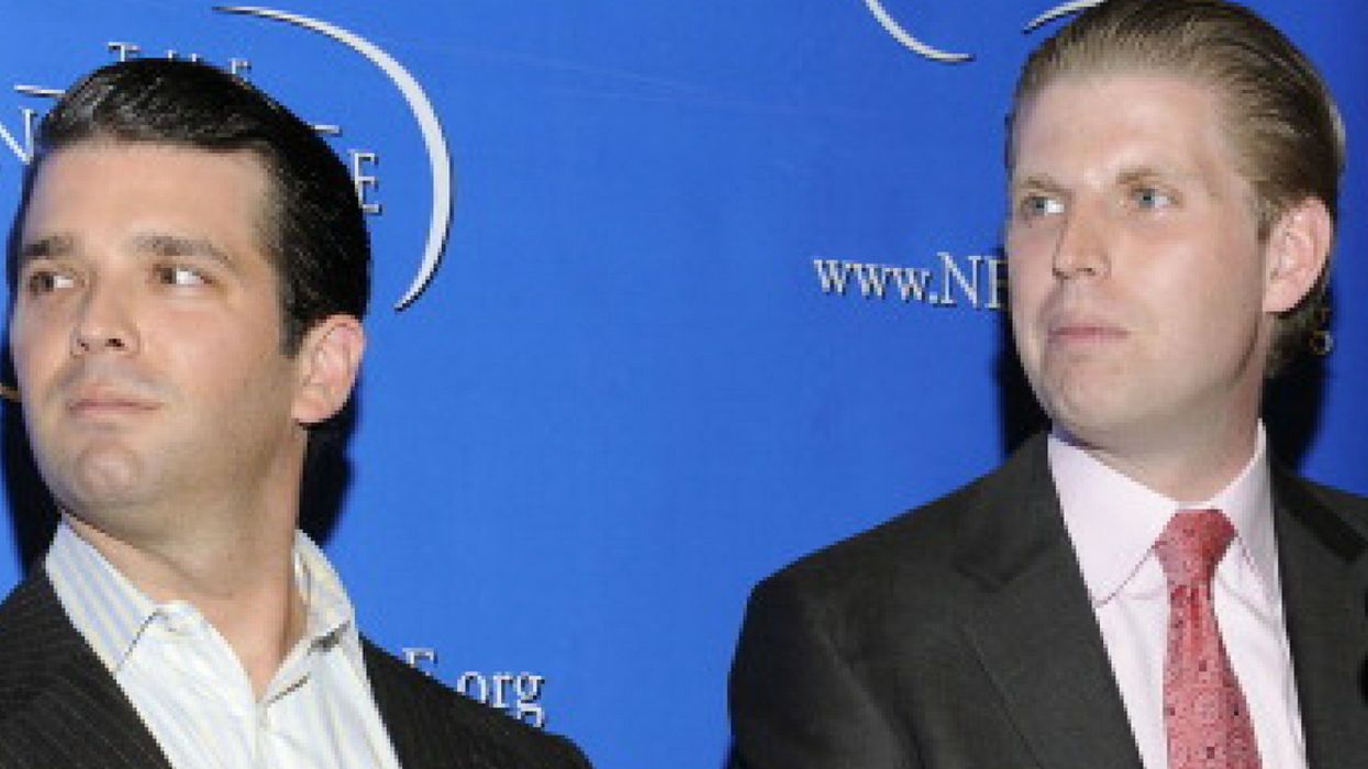 The Internet Is Roasting The Hell Out Of A Photo Of Don Jr. And Eric Trump đ
