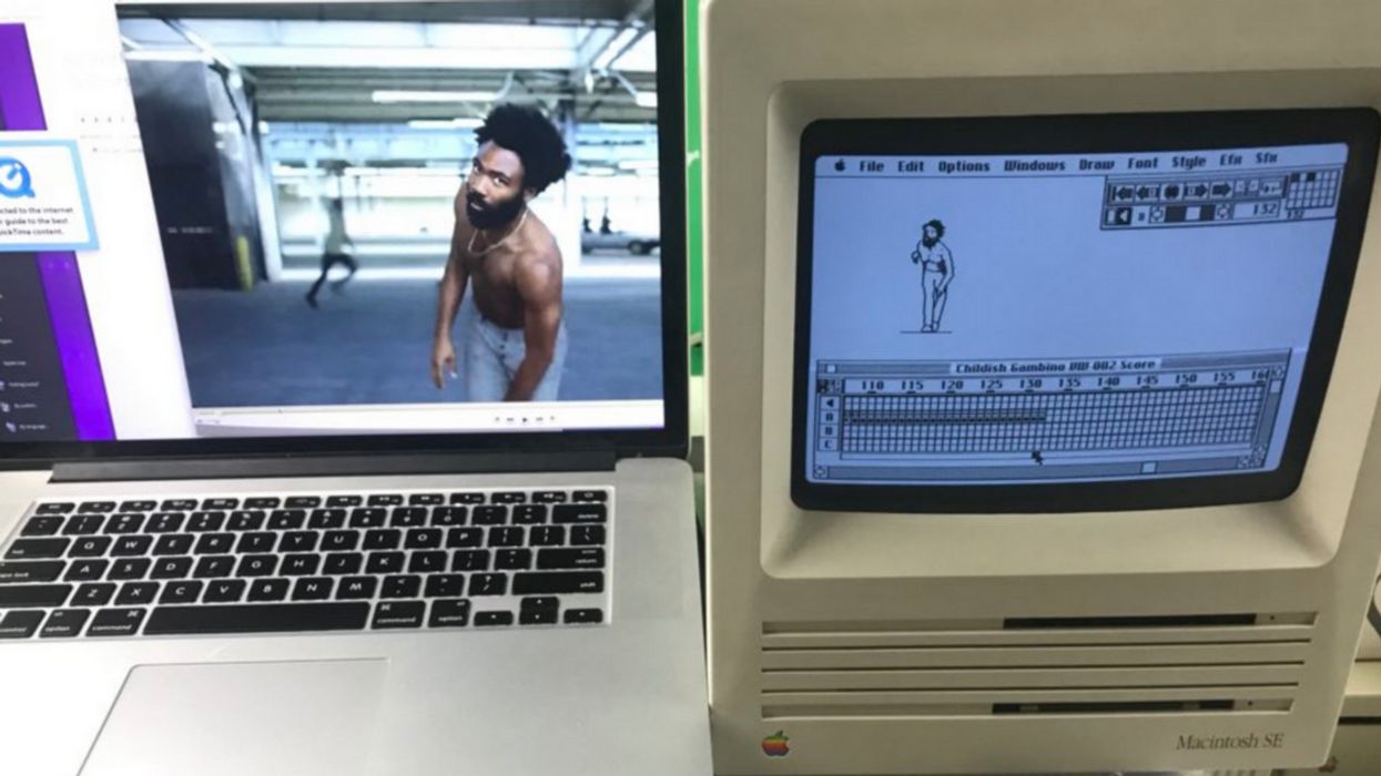 Animator Chronicles His Impressive Journey To Bring 'This Is America' To Life Using A Mac From The 80s 😮