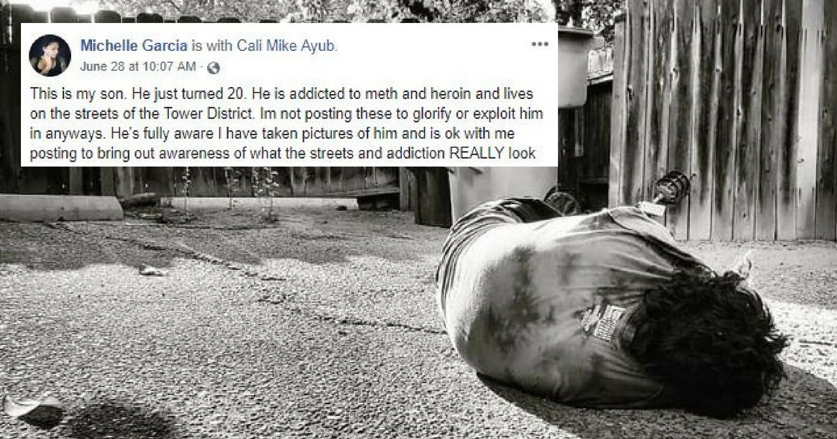 California Mom Shares Devastating Pictures Of Her Son To Shed Light On The Opioid Epidemic