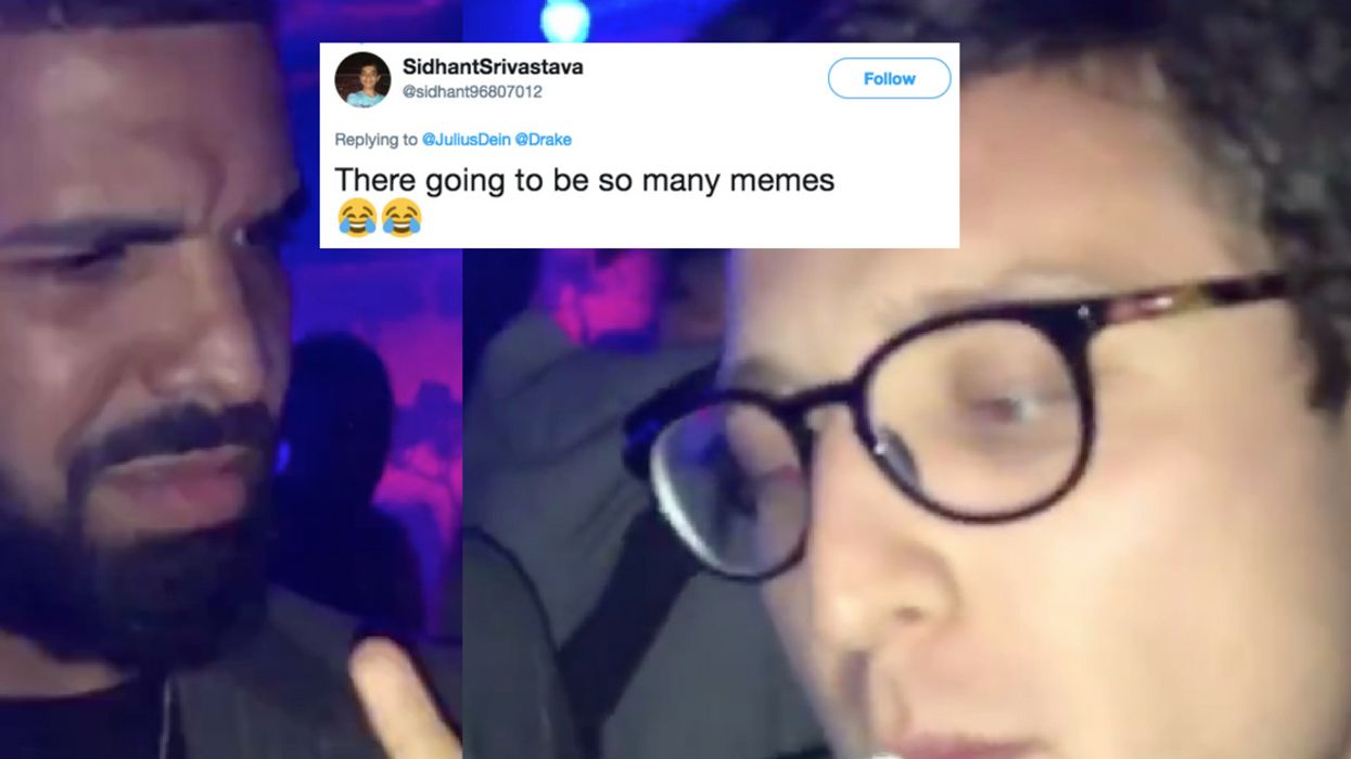 Drake's Reaction To This Lollipop Magic Trick Is Probably More Entertaining Than The Actual Trick 😂