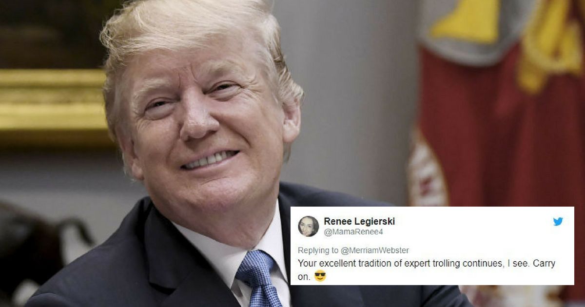 Merriam-Webster Just Trolled Trump After He Called The European Union A 'Foe' 😂