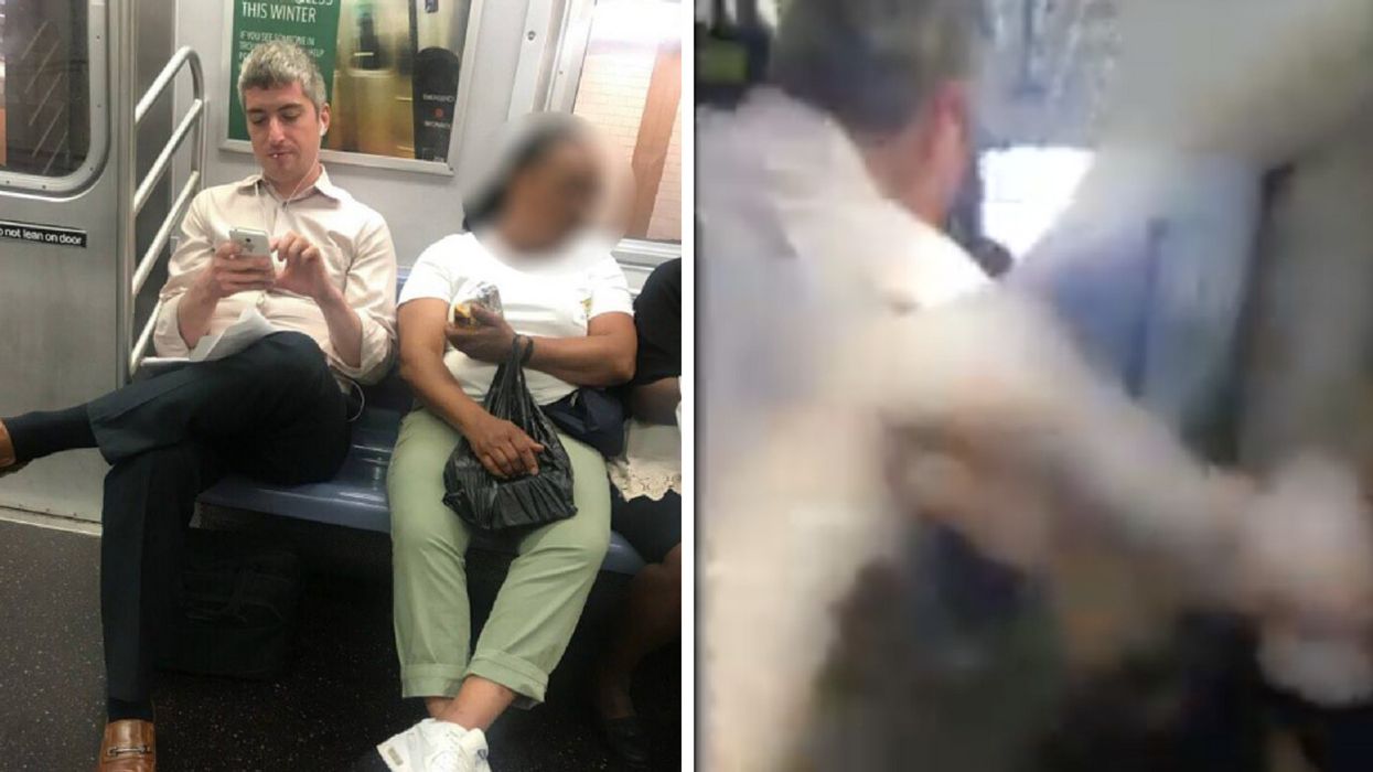 White Man Spat On And Shoved A Korean Woman After Verbal Assault On The NYC Subway