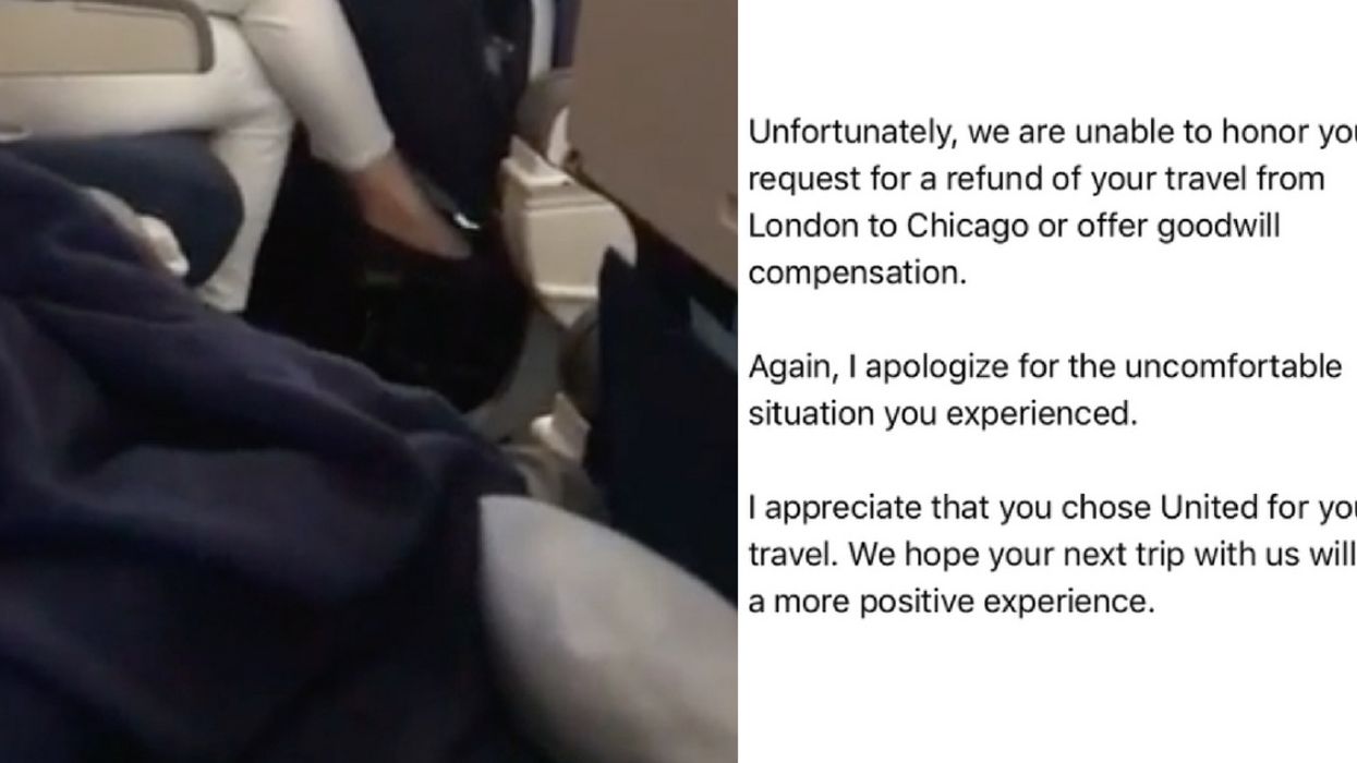 United Flight Crew Reportedly Made 'Jokes' After Man Caught Masturbating Next To Woman During Flight