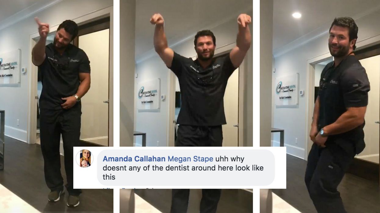 Dancing Dentist Takes The 'In My Feelings' Challenge—And Leaves The Internet Thirsty AF