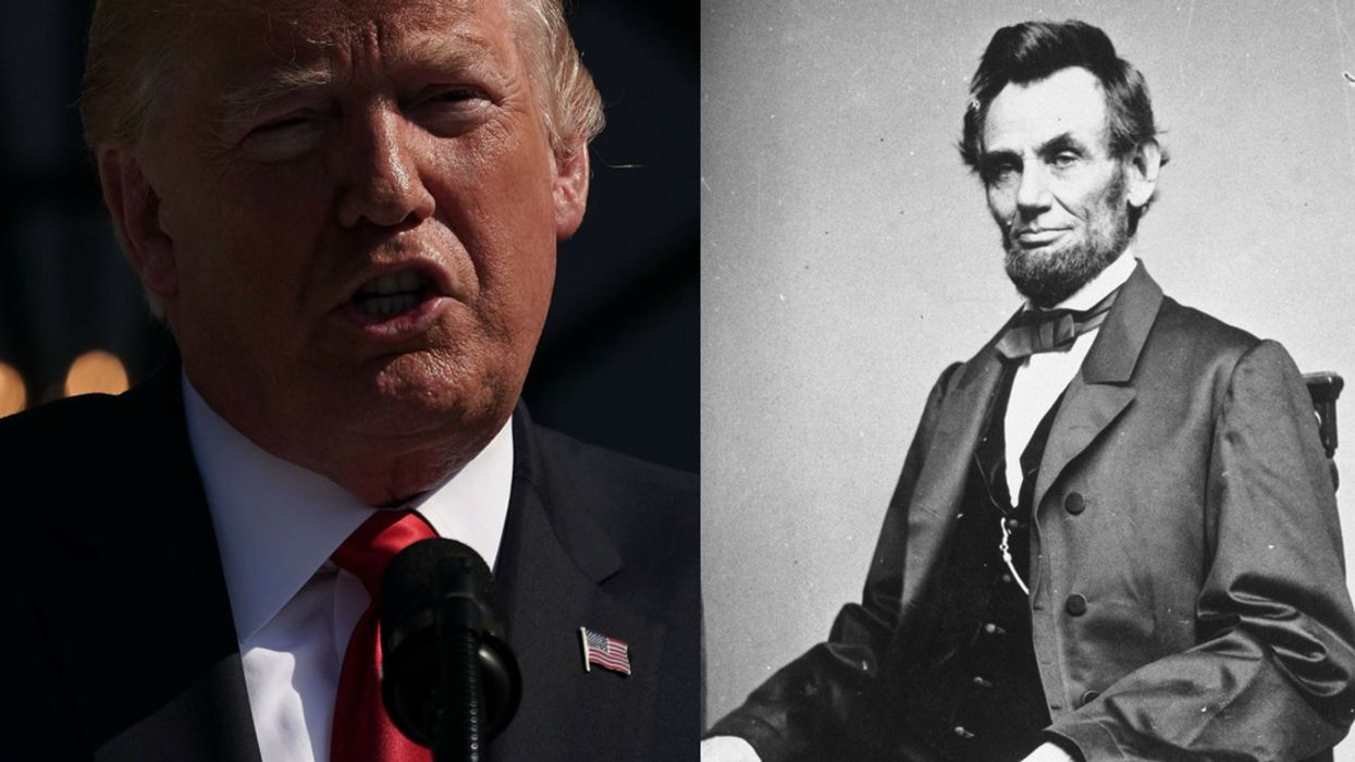 Jimmy Kimmel Put Trump's Controversial Abraham Lincoln Tweet To The Test--And Blew It To Pieces