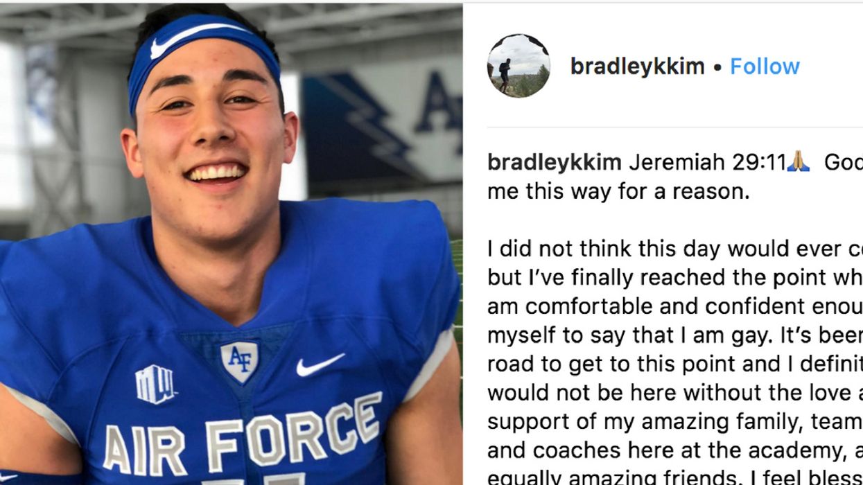 Air Force Football Player Becomes A Military Trailblazer After Coming Out In Emotional Instagram Post