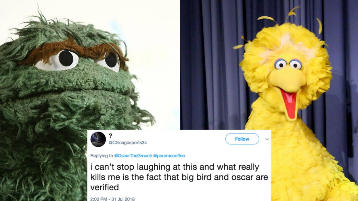 Oscar The Grouch Just Threw Some Epic Shade At Big Bird—And We're Sesame Screaming 😂