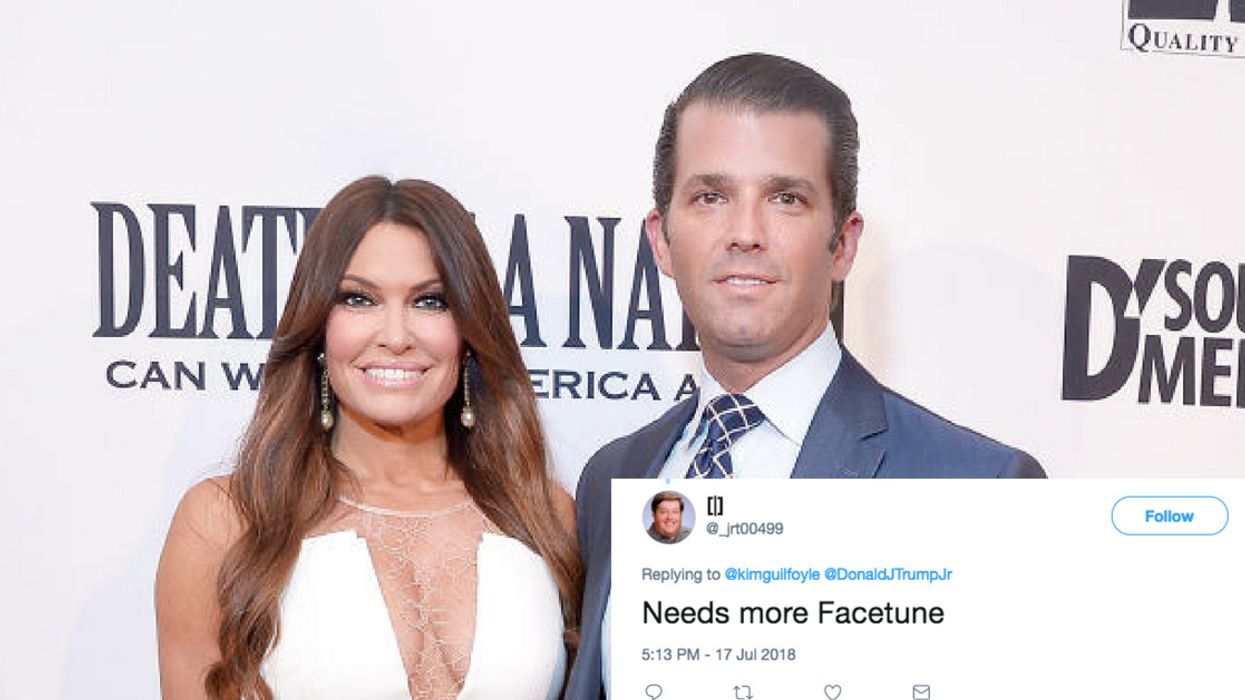 Airbrushed Photo Of Donald Trump Jr. And His New Girlfriend Gets Instantly And Savagely Meme'd đ
