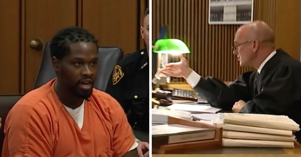 After Man Won't Keep Quiet During His Sentencing, Judge Takes Matters Into His Own Hands 😮