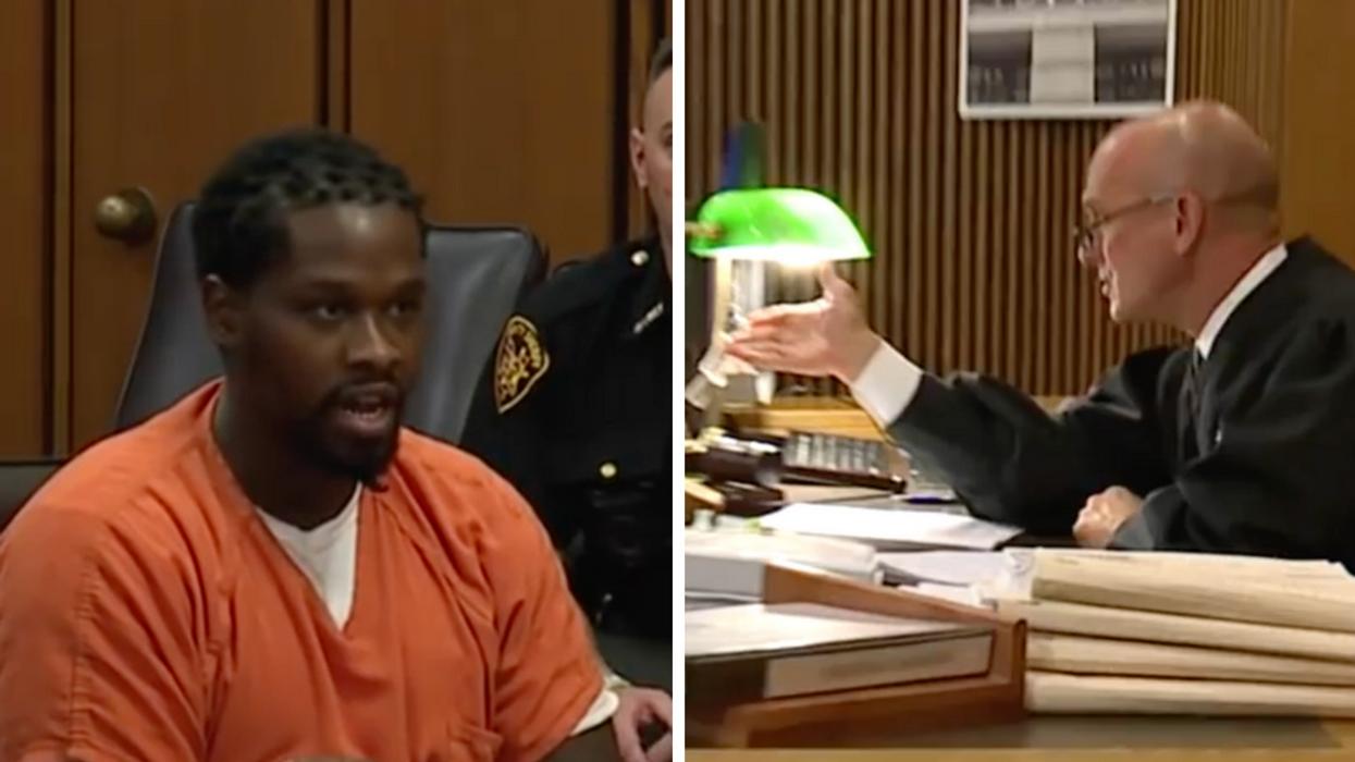 After Man Won't Keep Quiet During His Sentencing, Judge Takes Matters Into His Own Hands đź