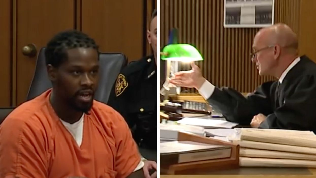 After Man Won't Keep Quiet During His Sentencing, Judge Takes Matters Into His Own Hands 😮