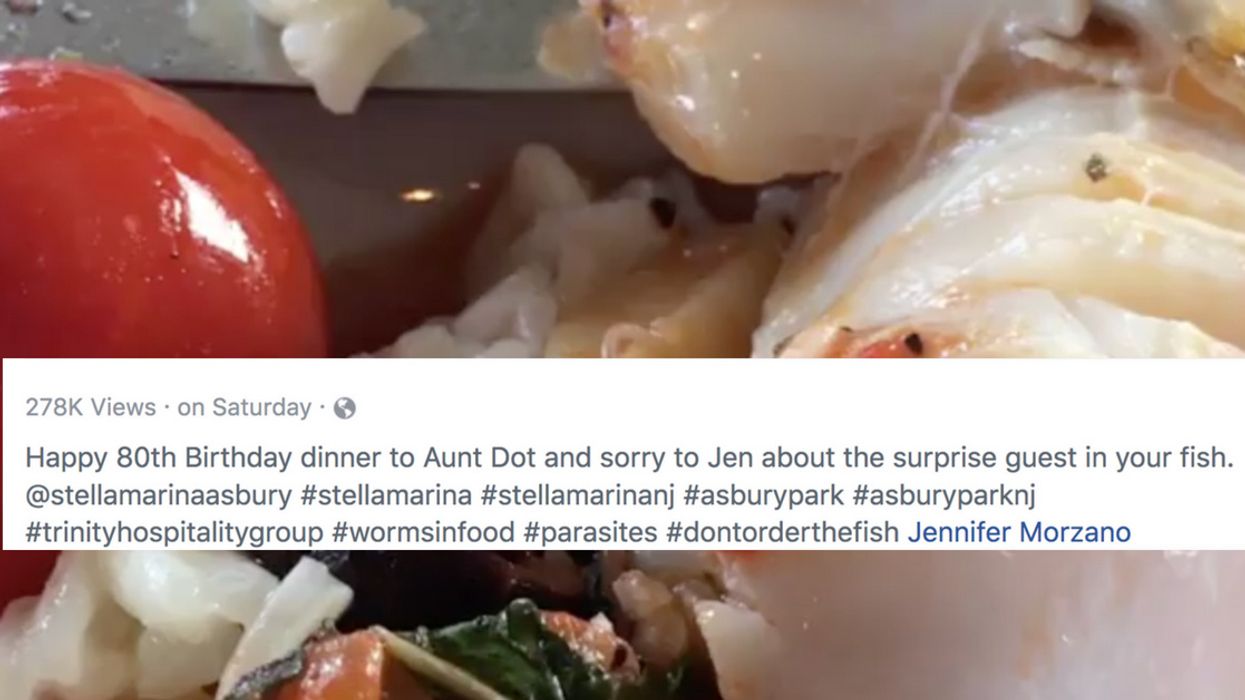 Restaurant Customer Gets Disgusting Surprise Halfway Through Eating Fish Dinner 🤢