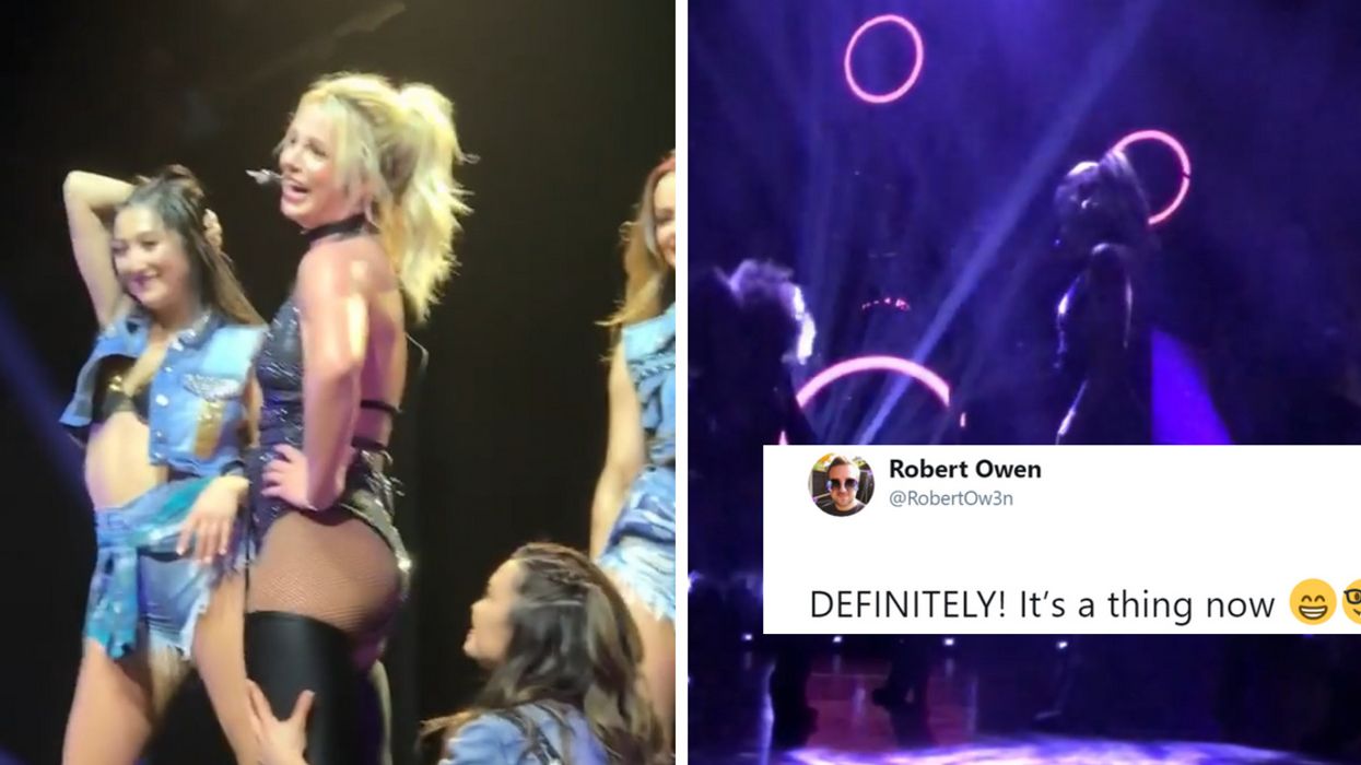 One Fan's Shouted Question To Britney Spears Has Quickly Become Concert Canon š