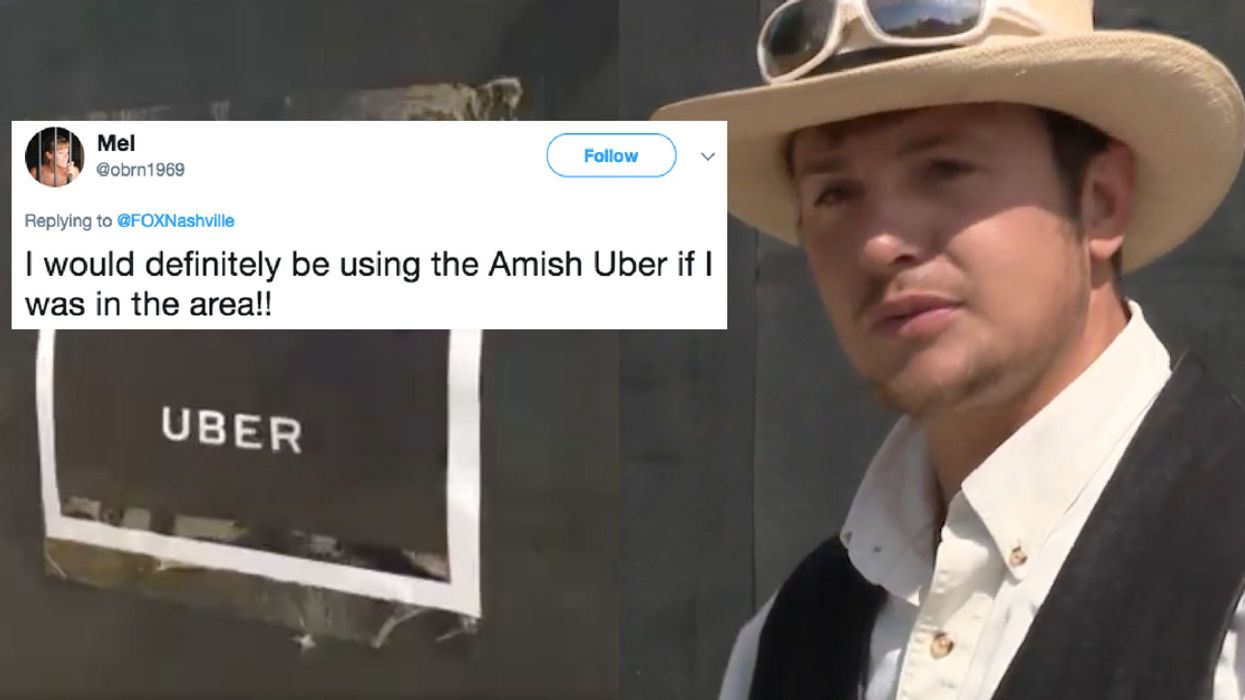 With Ride-Sharing Becoming More Popular, One Amish Man Is Capitalizing On It 😮