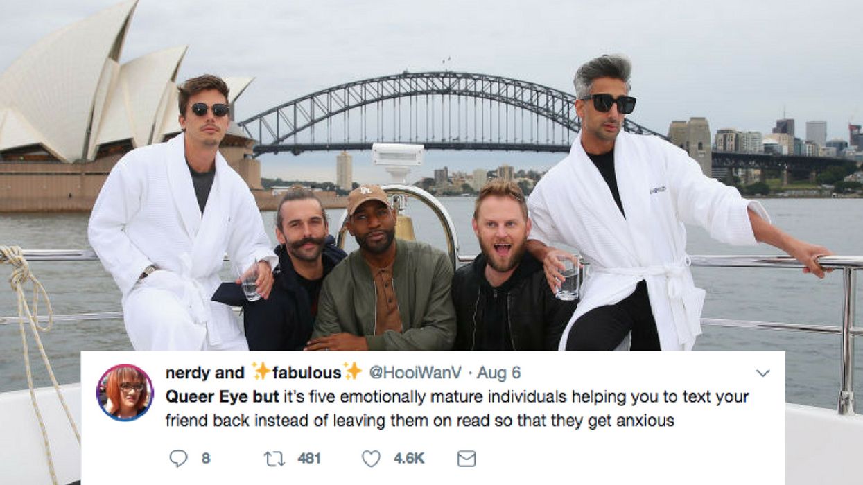 The 'Queer Eye But' Meme Imagines The Alternate Versions Of The Show We've All Been Waiting For 😂