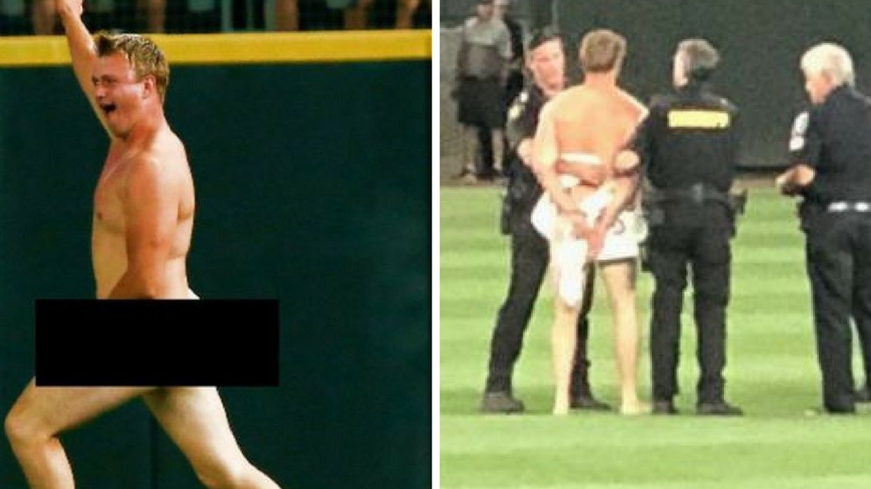 Streaker Who Interrupted A Canadian Baseball Game Could Face A Very Severe Punishment