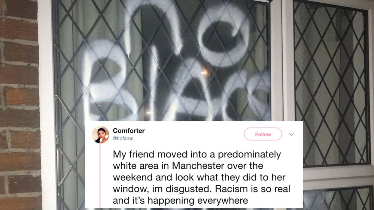 Woman Finds Racist Graffiti Spray-Painted On Her House After Family Barbecue