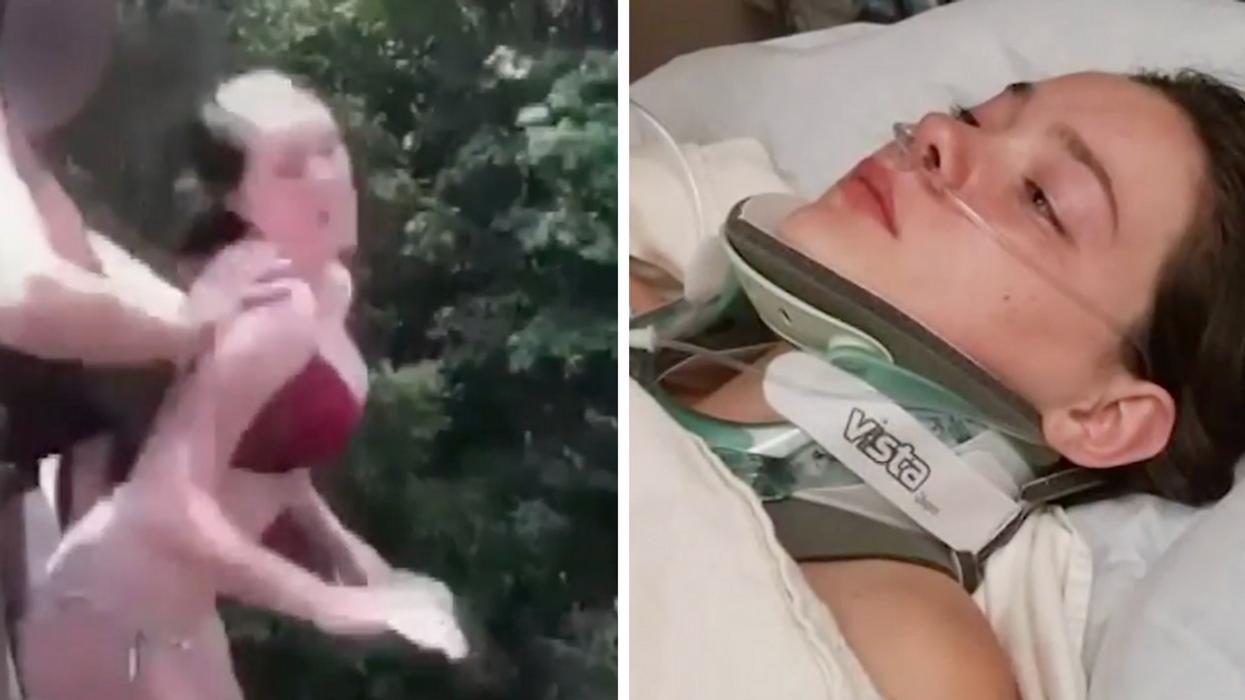 16-Year-Old Girl 'Lucky To Be Alive' After Friend Pushes Her Off Bridge