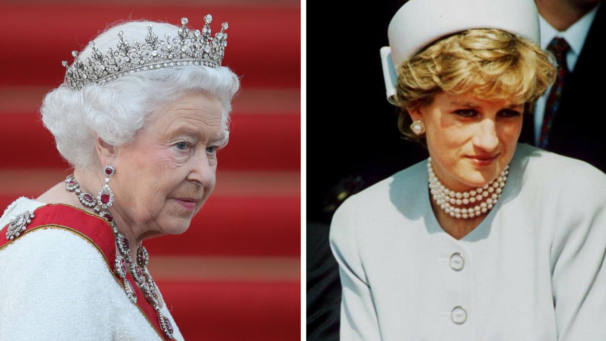 Queen Elizabeth Mourned Princess Diana's Death In A Completely Unscripted Tribute