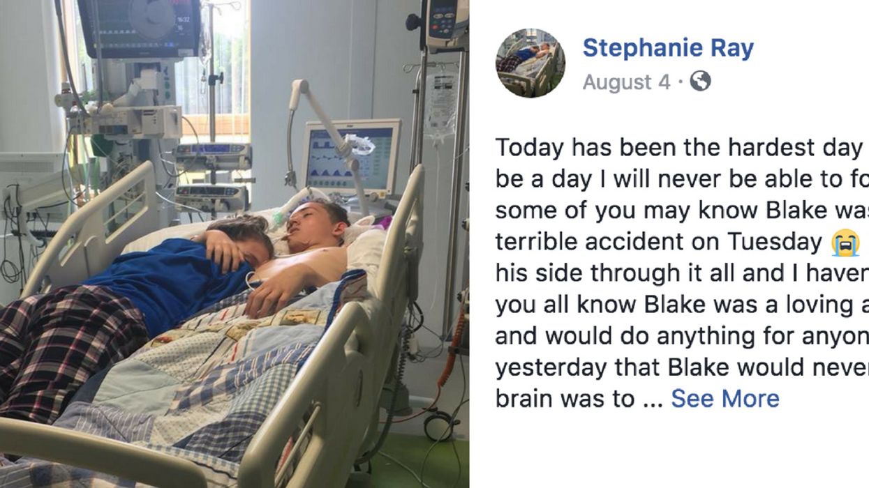 This Teen Saying Goodbye To Her Boyfriend Moments Before He's Taken Off Life Support Has Touched The Internet