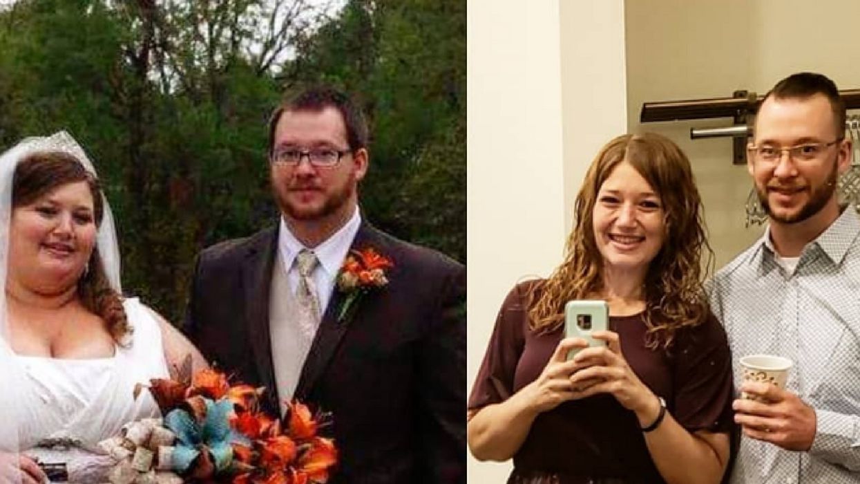 This Couple Lost Almost 400 Pounds Through Diet And Exercise--Now They're Closer Than Ever