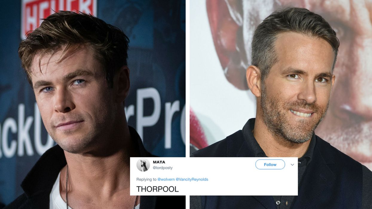 Chris Hemsworth And Ryan Reynolds Are Ready To Switch Marvel Characters Thanks To Their Unruly Kids 😂