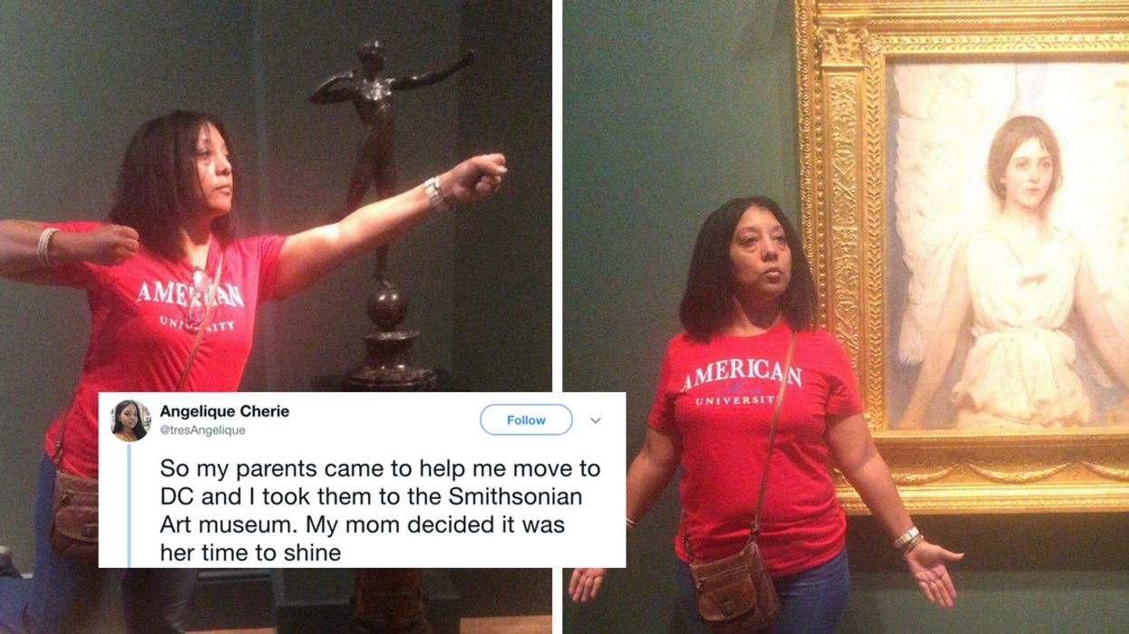 Mom Takes On The Poses Of Classical Works Of Art—And Absolutely Crushes It 😂