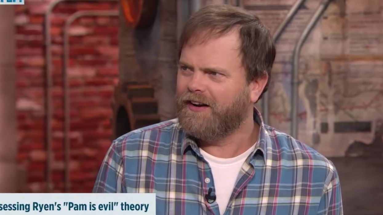Rainn Wilson's Reaction To ESPN Host's 'Office' Theory About Pam Being Secretly Evil Is Everything 😂