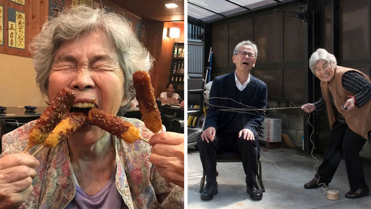 90-Year-Old Japanese Grandmother Loves To Take Ridiculous Selfies—And We're Obsessed 😍